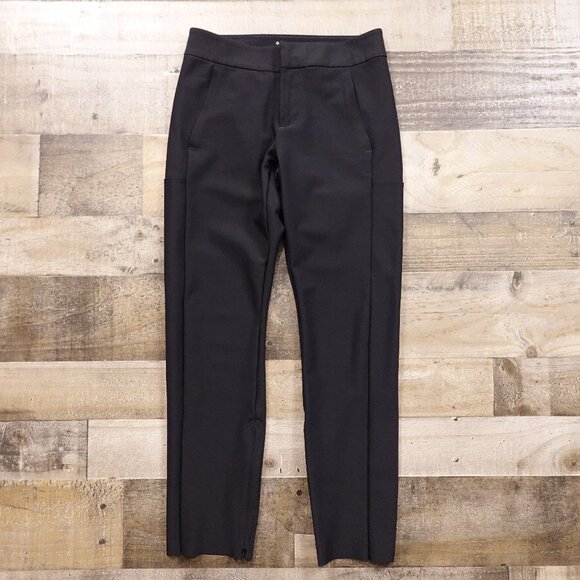 Athleta Stellar Trouser Women’s 2P Black 26” Inseam Petite - Picture 1 of 15